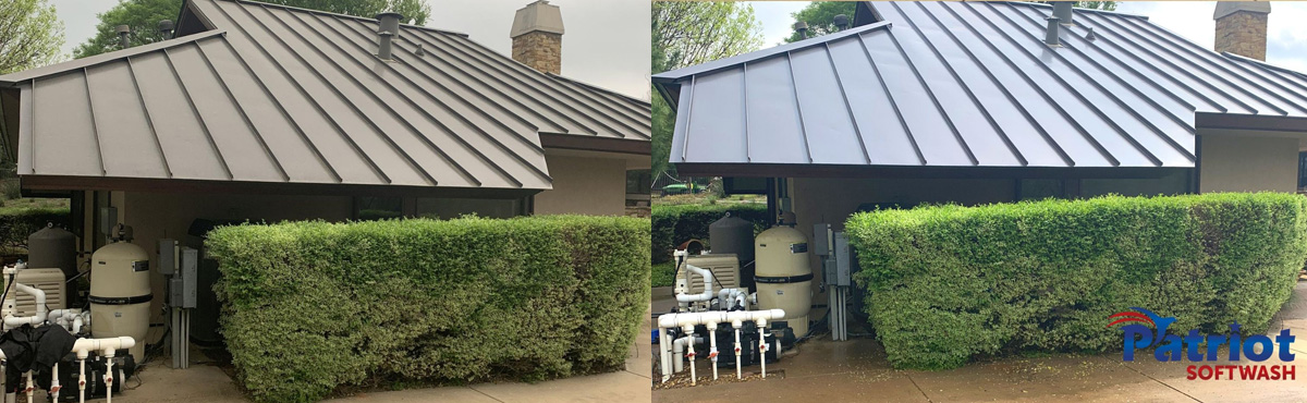 Colleyville Metal Roof - Patriot Softwash