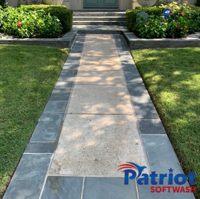 Clean Seal Slate After - Patriot SoftWash