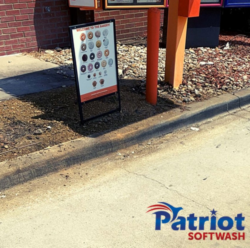 Drivethrough Before - Patriot SoftWash