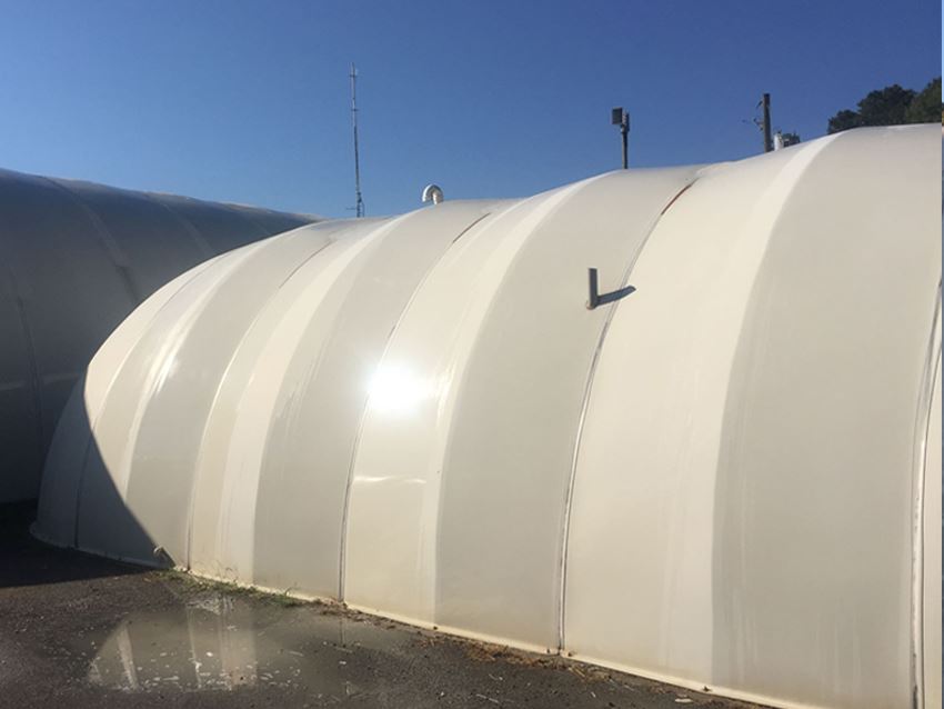 Fiberglass Structure After - Patriot SoftWash