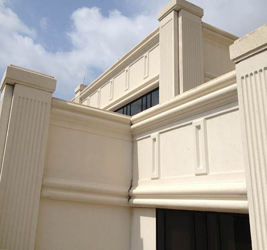 Stucco Wall - 2-Story Structure After - Patriot SoftWash