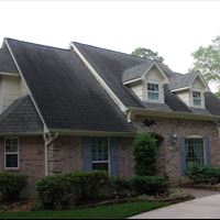 Asphalt Shingle Roof with Dormers Before - Patriot SoftWash