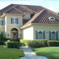 Clay Tile Roof (Multiple Rakes and Valleys) Before - Patriot SoftWash