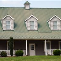 Metal Roof Before - Patriot SoftWash