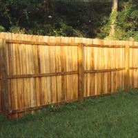 Natural Wood Fencing After - Patriot SoftWash