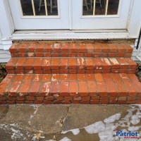 Patriot Softwash Brick Steps After - Patriot SoftWash