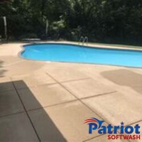 Pool Deck After - Patriot SoftWash