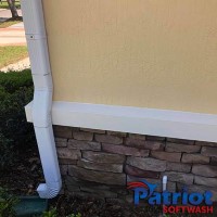 Precast Column After - Patriot SoftWash