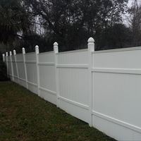 Vinyl Fencing After - Patriot SoftWash