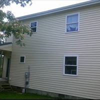 Vinyl Siding - 2-Story Structure After - Patriot SoftWash